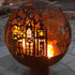 Bespoke Spherical Fire Pit EDINBURGH